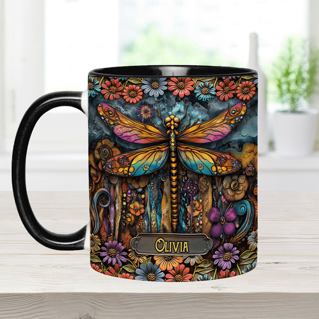 Green Lady - Personalized Gardening Accent Mug