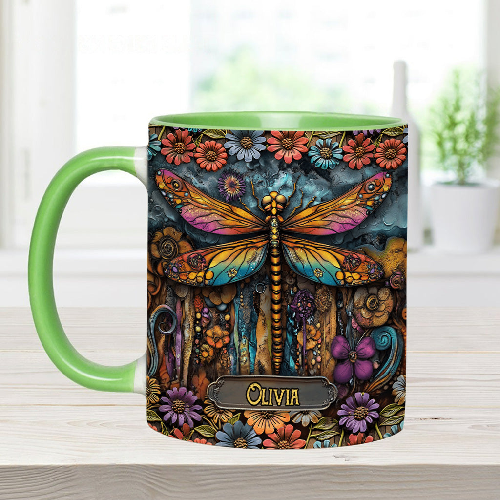 Green Lady - Personalized Gardening Accent Mug