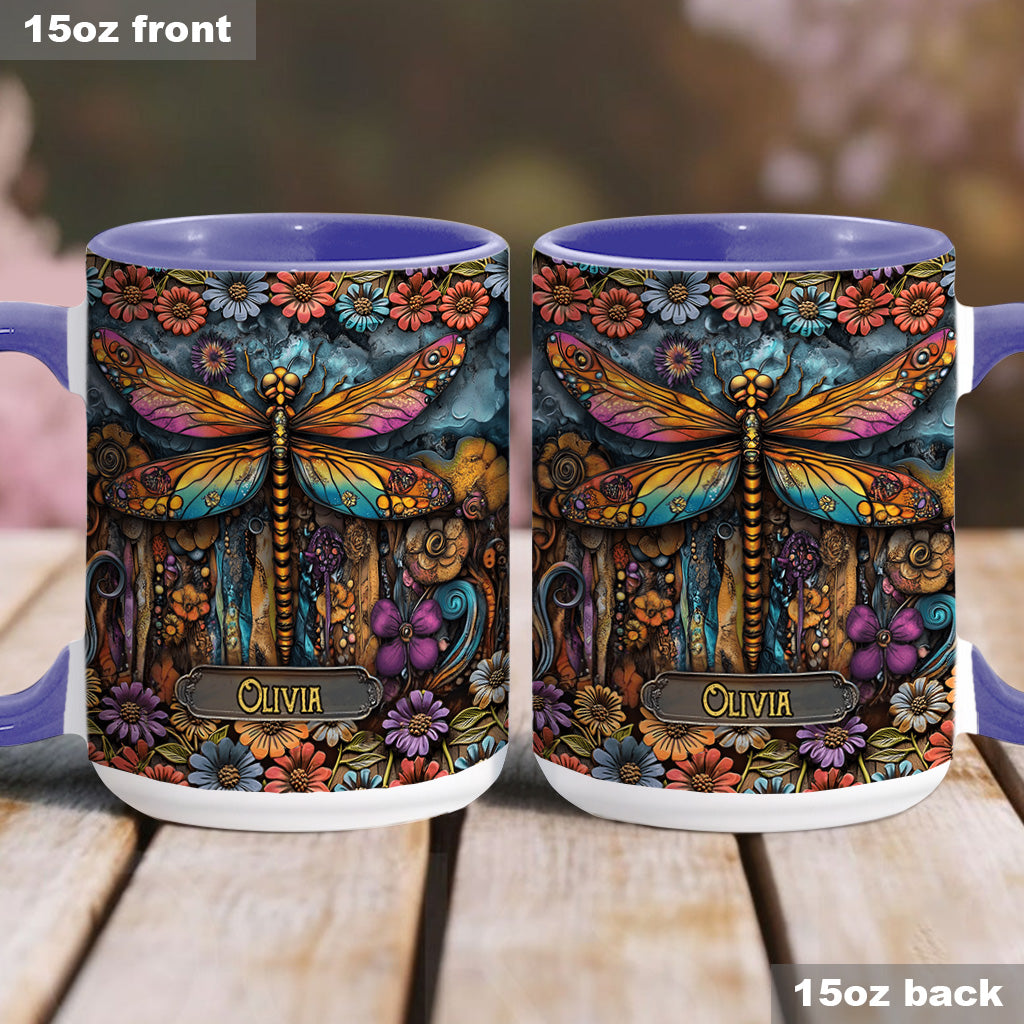 Green Lady - Personalized Gardening Accent Mug