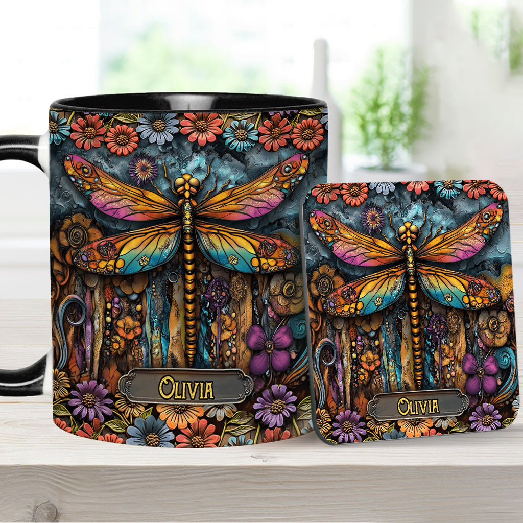 Green Lady - Personalized Gardening Accent Mug