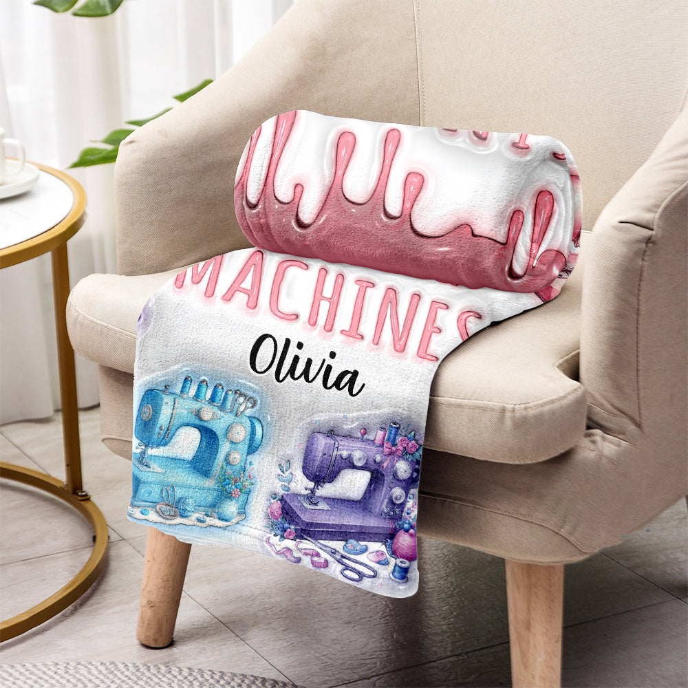 Ich brauche unbedingt all diese Nähmaschinen – personalisierte Nähdecke