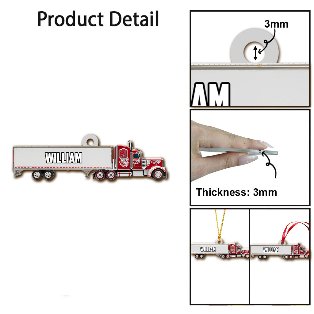 LKW-Geschenk für Enkelkinder – personalisierter Kinderanhänger