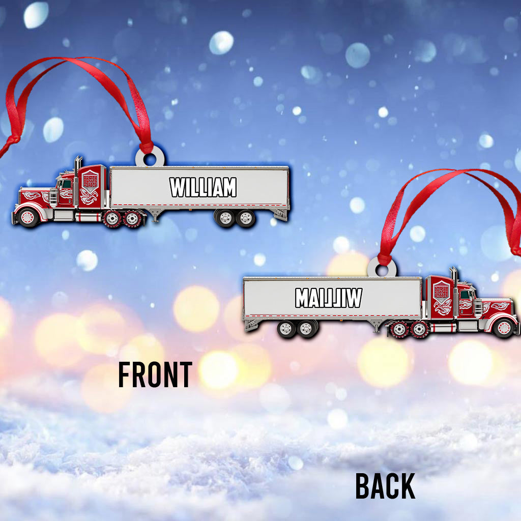 LKW-Geschenk für Enkelkinder – personalisierter Kinderanhänger