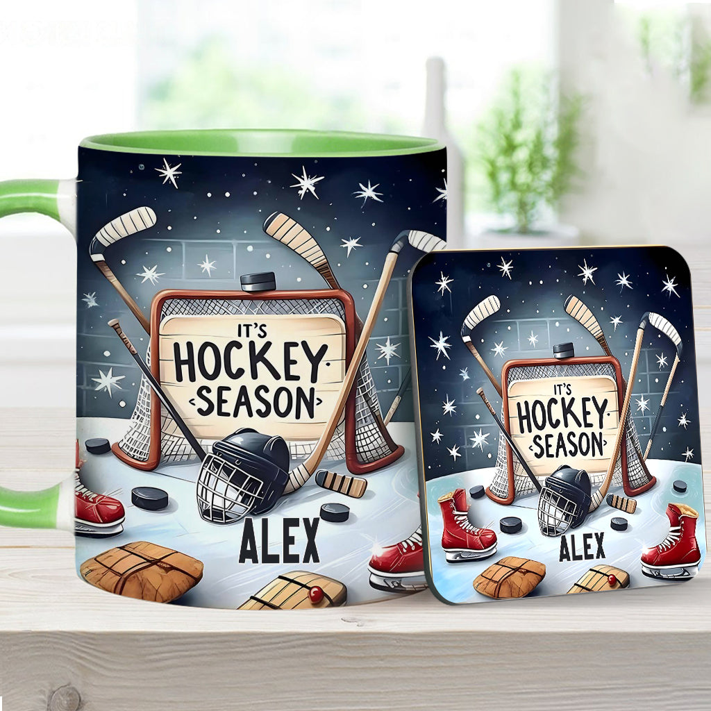 Es ist Hockeysaison – personalisierter Hockey-Becher