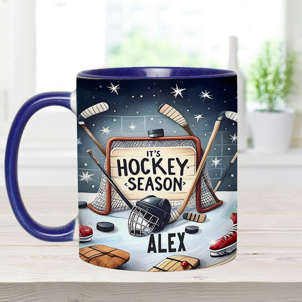 Es ist Hockeysaison – personalisierter Hockey-Becher