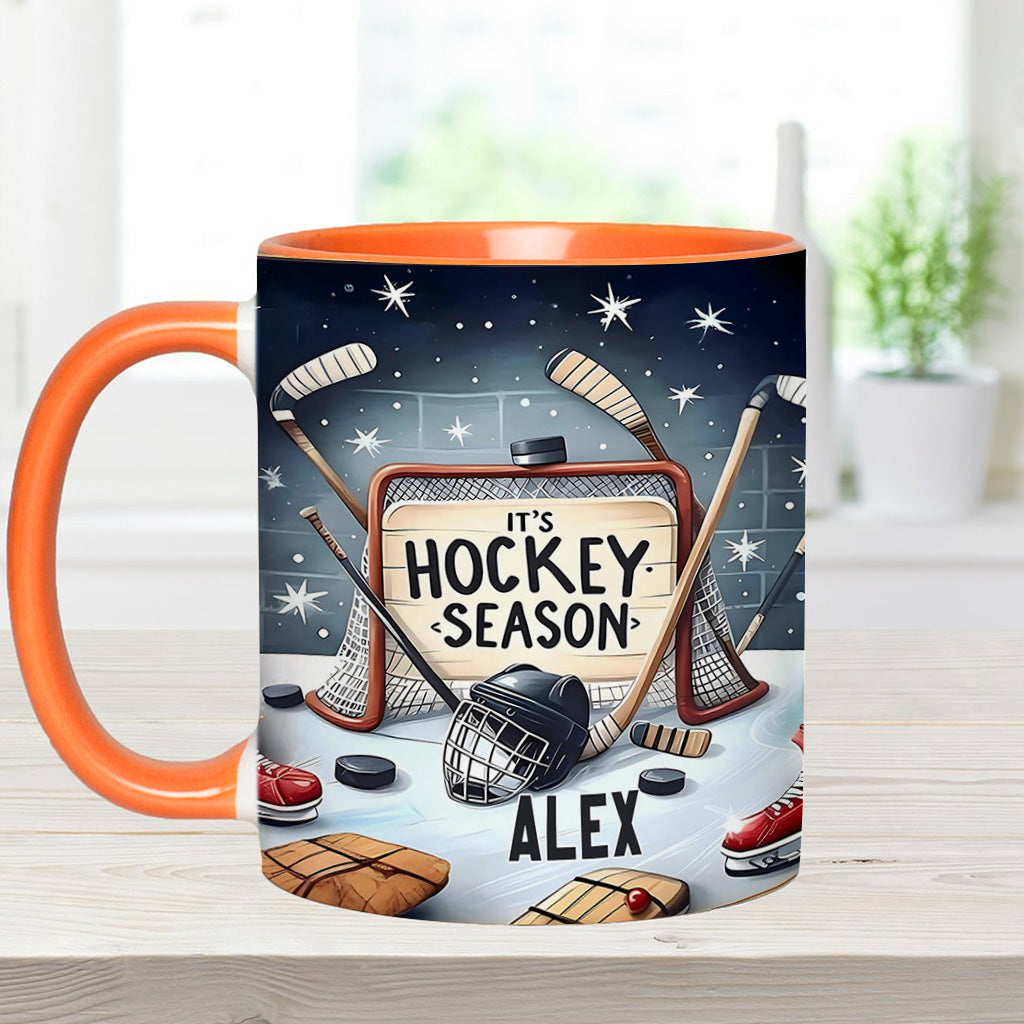 Es ist Hockeysaison – personalisierter Hockey-Becher