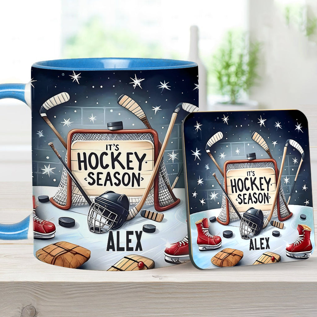 Es ist Hockeysaison – personalisierter Hockey-Becher