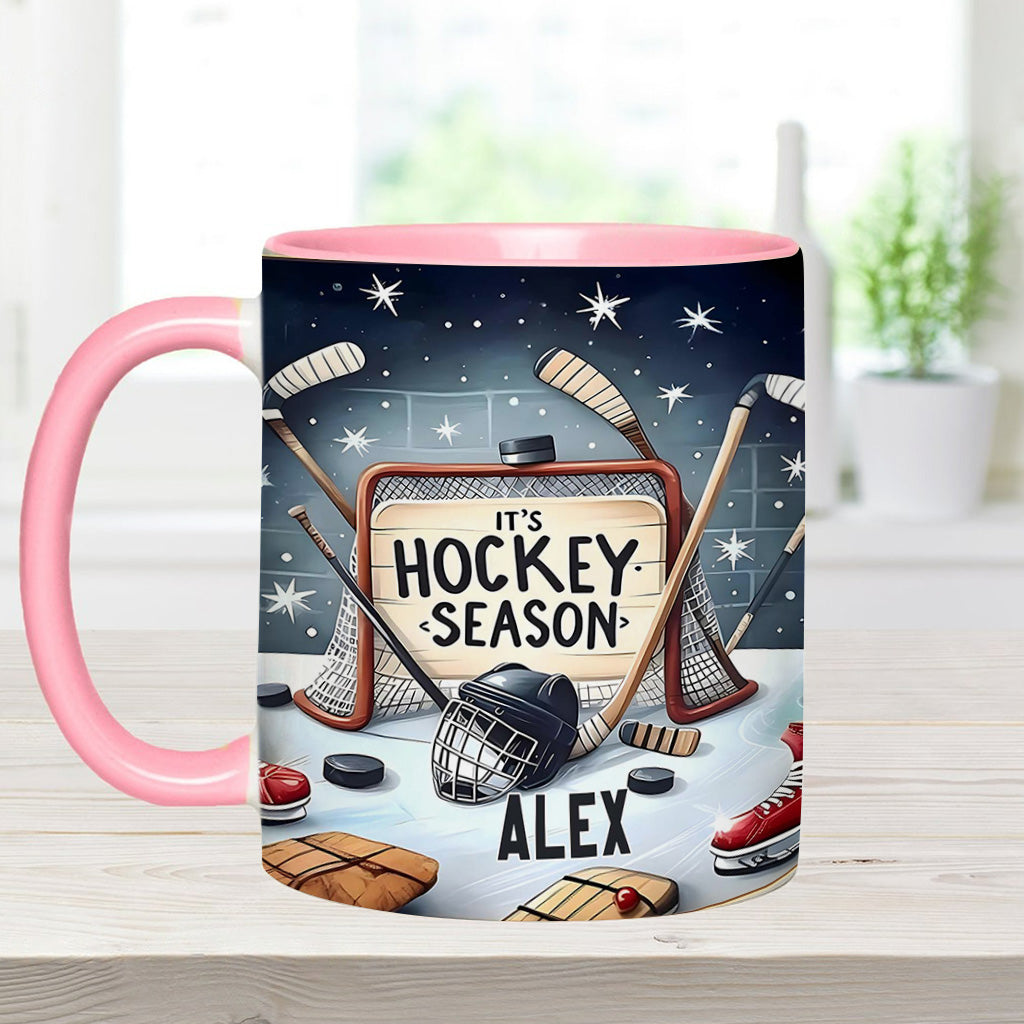 Es ist Hockeysaison – personalisierter Hockey-Becher