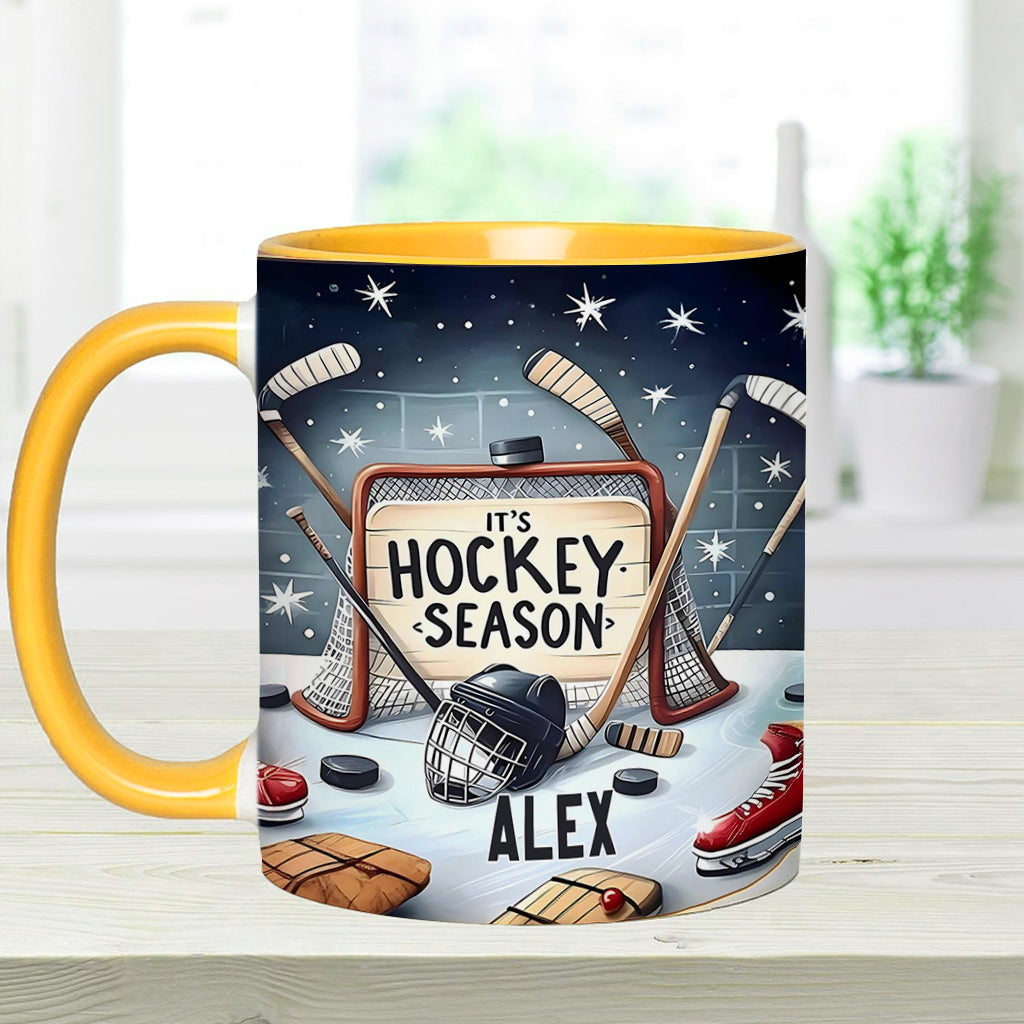 Es ist Hockeysaison – personalisierter Hockey-Becher