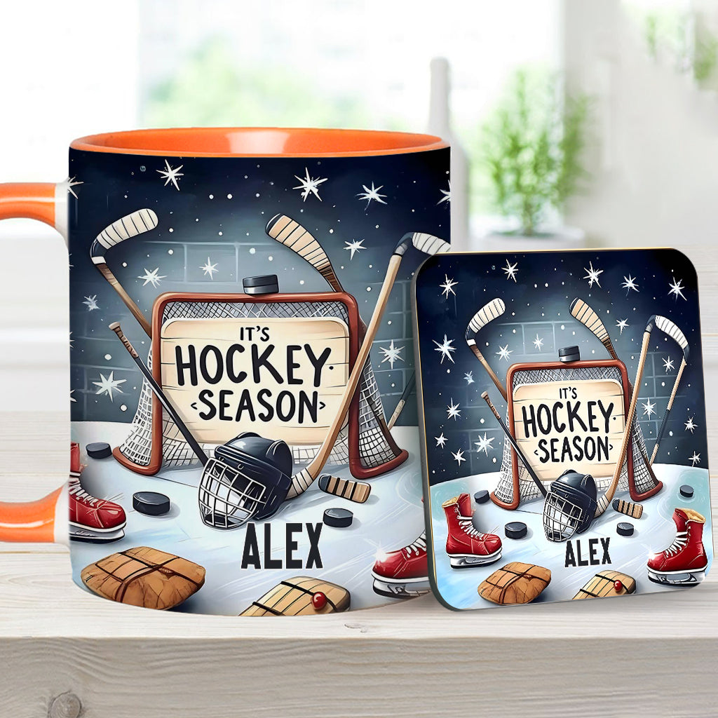 Es ist Hockeysaison – personalisierter Hockey-Becher