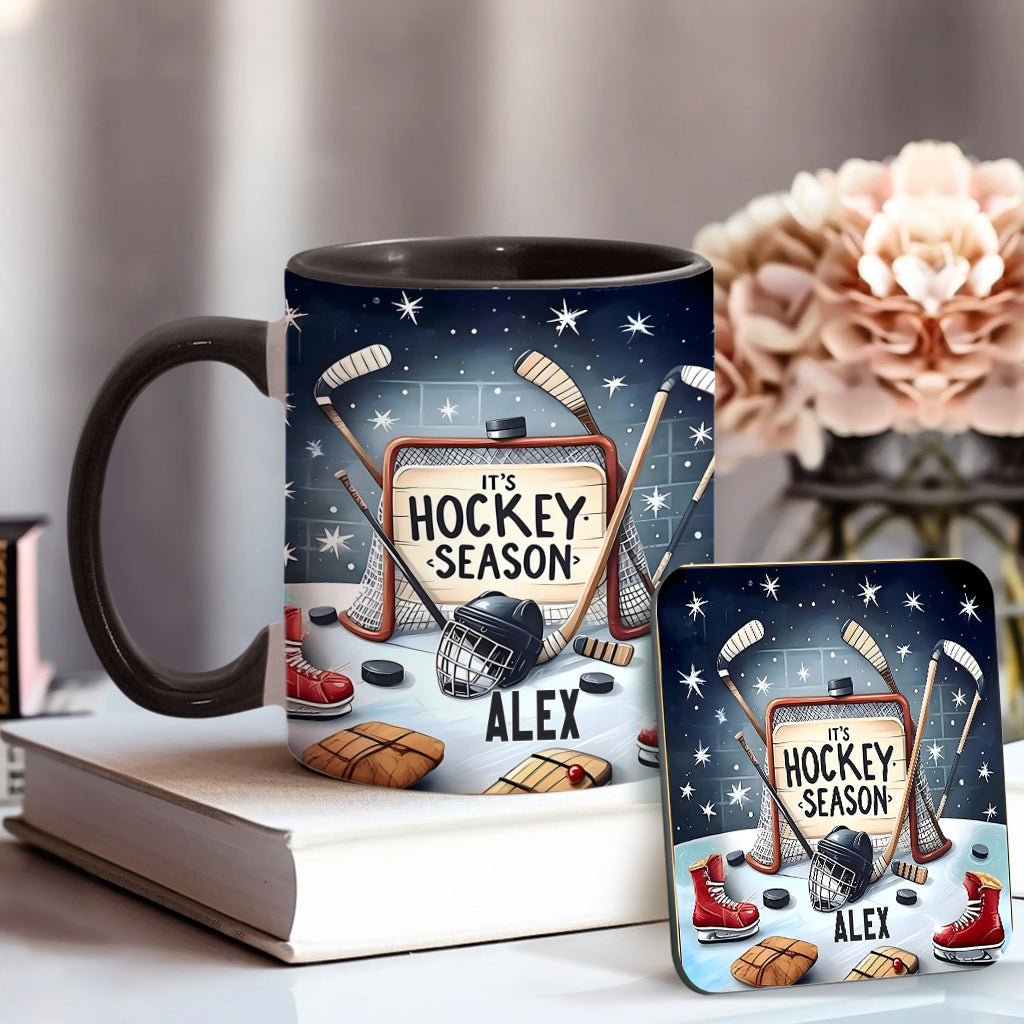 Es ist Hockeysaison – personalisierter Hockey-Becher