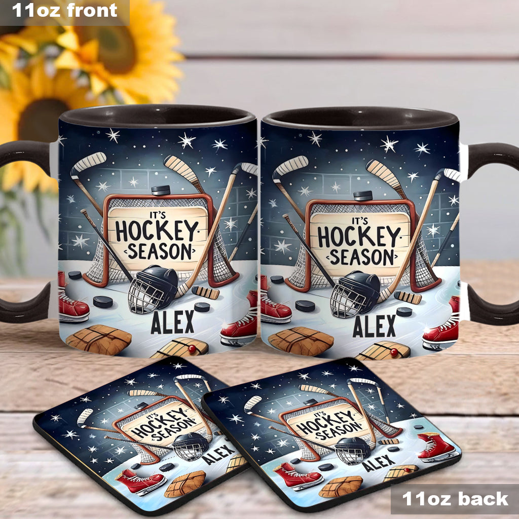 Es ist Hockeysaison – personalisierter Hockey-Becher