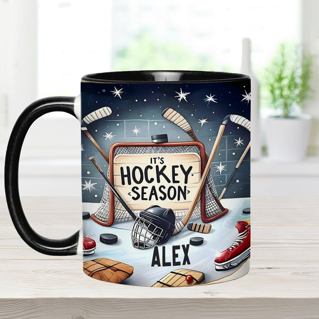 Es ist Hockeysaison – personalisierter Hockey-Becher