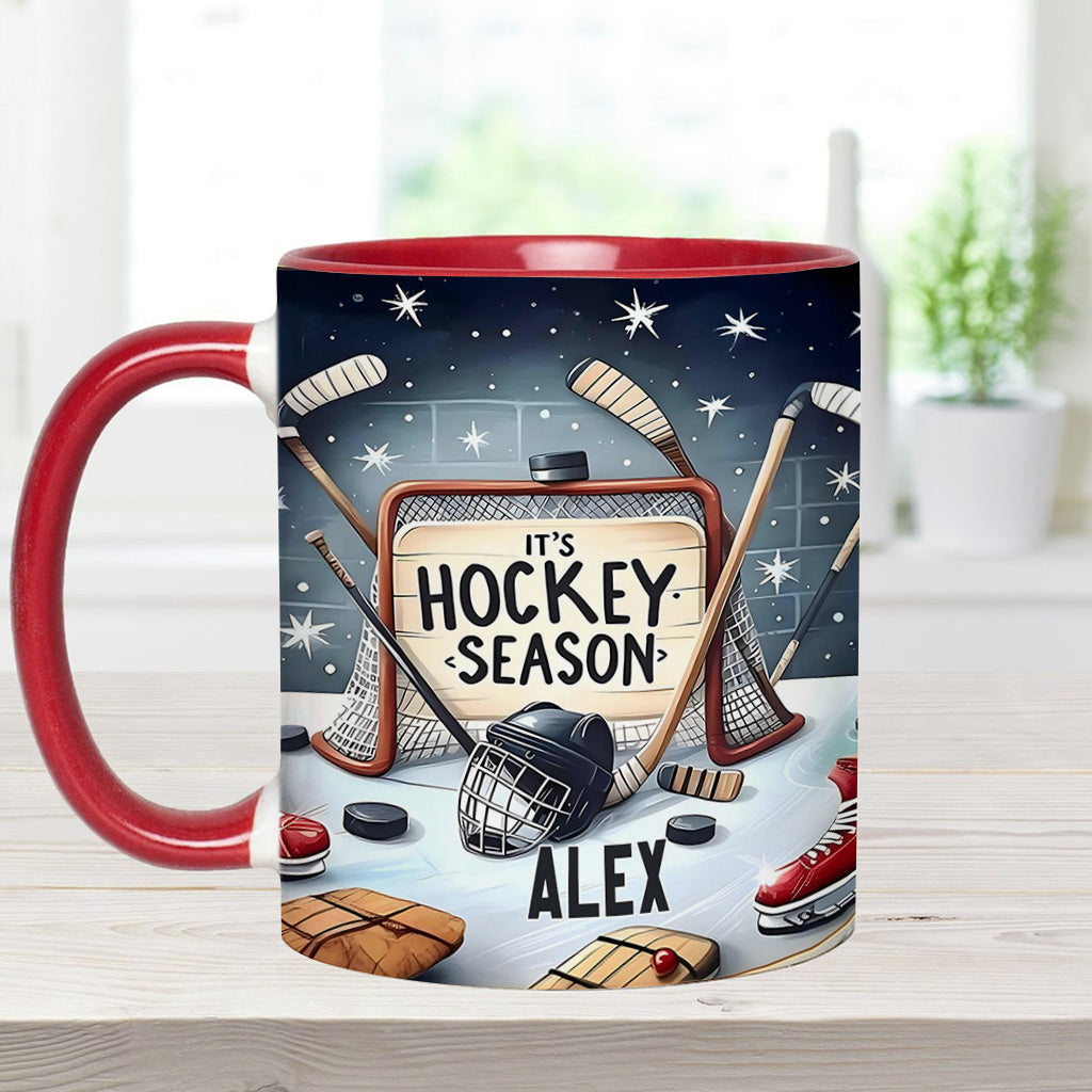 Es ist Hockeysaison – personalisierter Hockey-Becher
