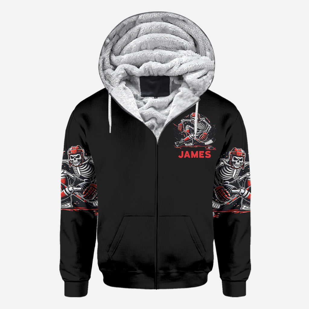 Spiel nicht mit mir – personalisiertes Hockey-Shirt