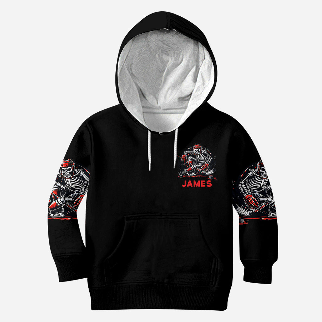 Spiel nicht mit mir – personalisiertes Hockey-Shirt