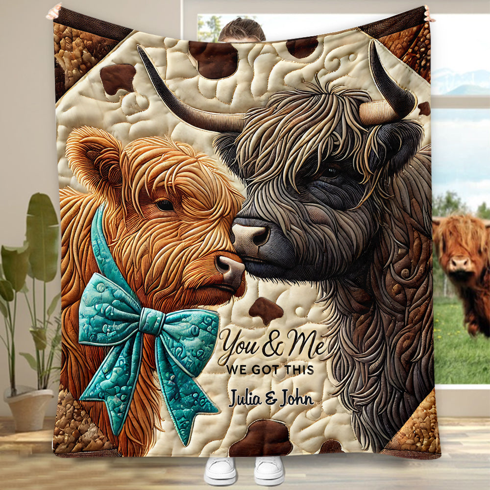 You & Me We Got This - Personalized Blanket