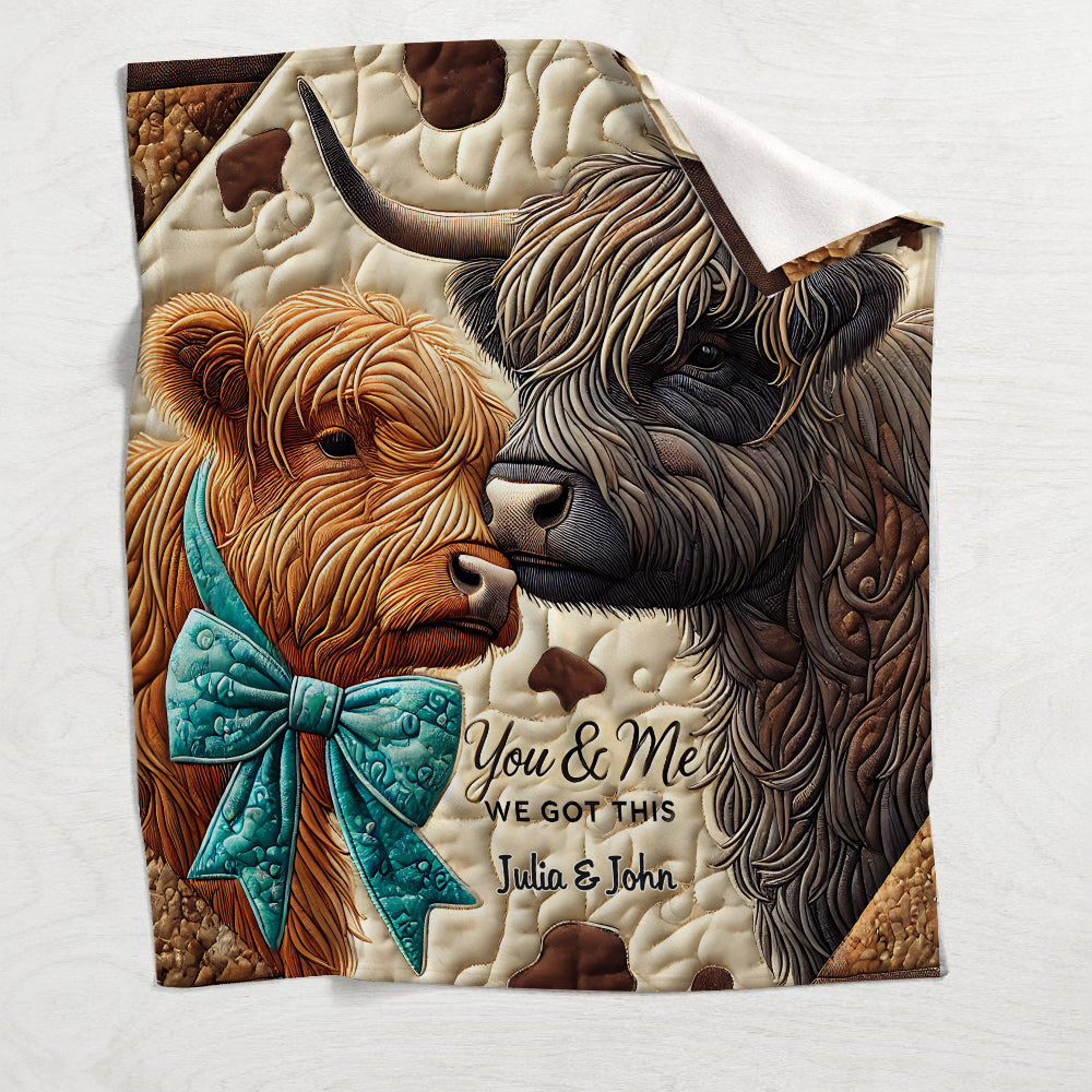 You & Me We Got This - Personalized Blanket