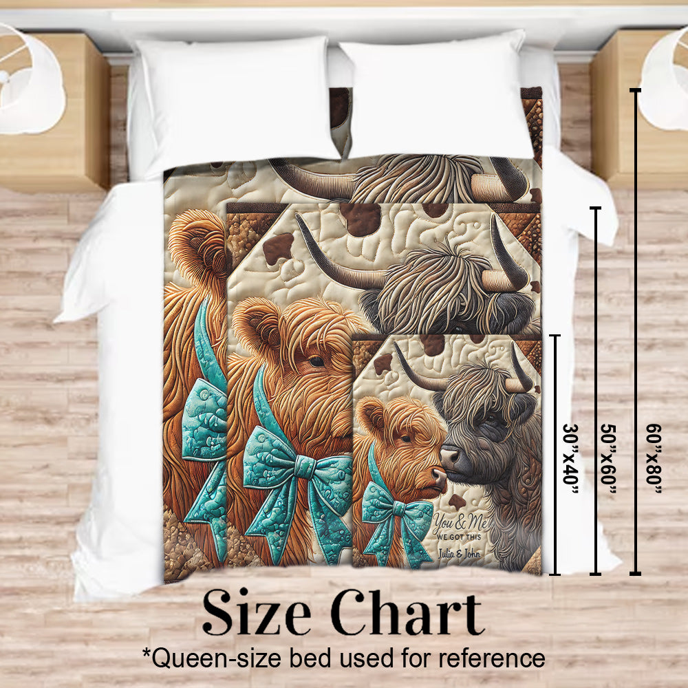 You & Me We Got This - Personalized Blanket