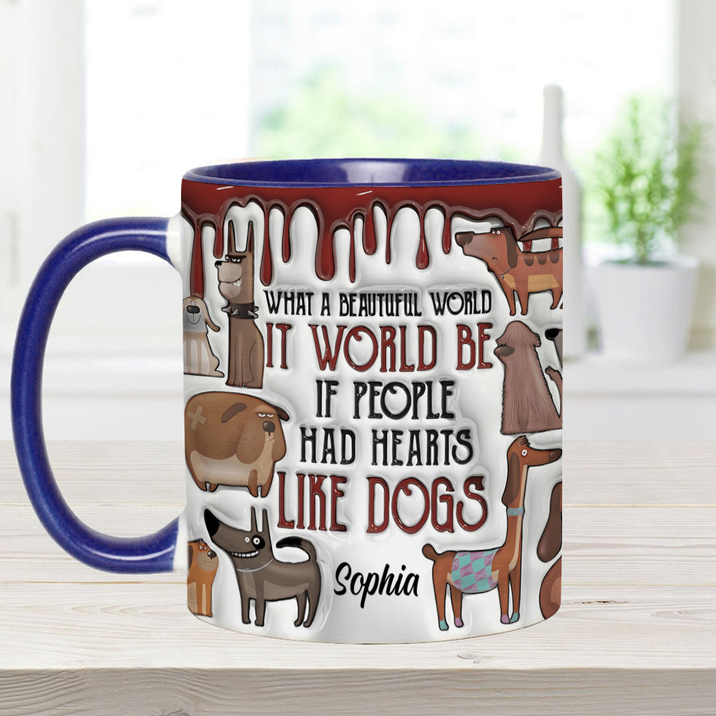 Diese Hunde - Personalisierte Tasse mit Hundemotiv