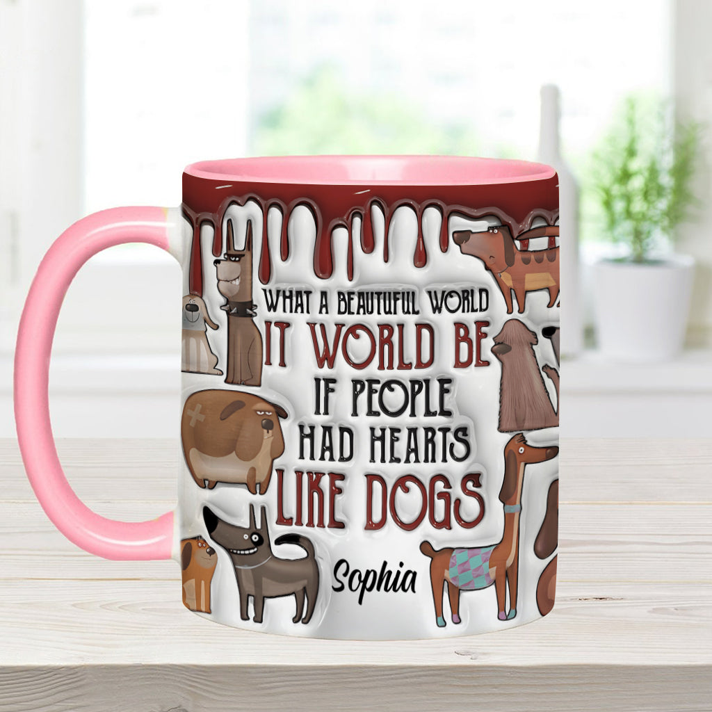 Diese Hunde - Personalisierte Tasse mit Hundemotiv
