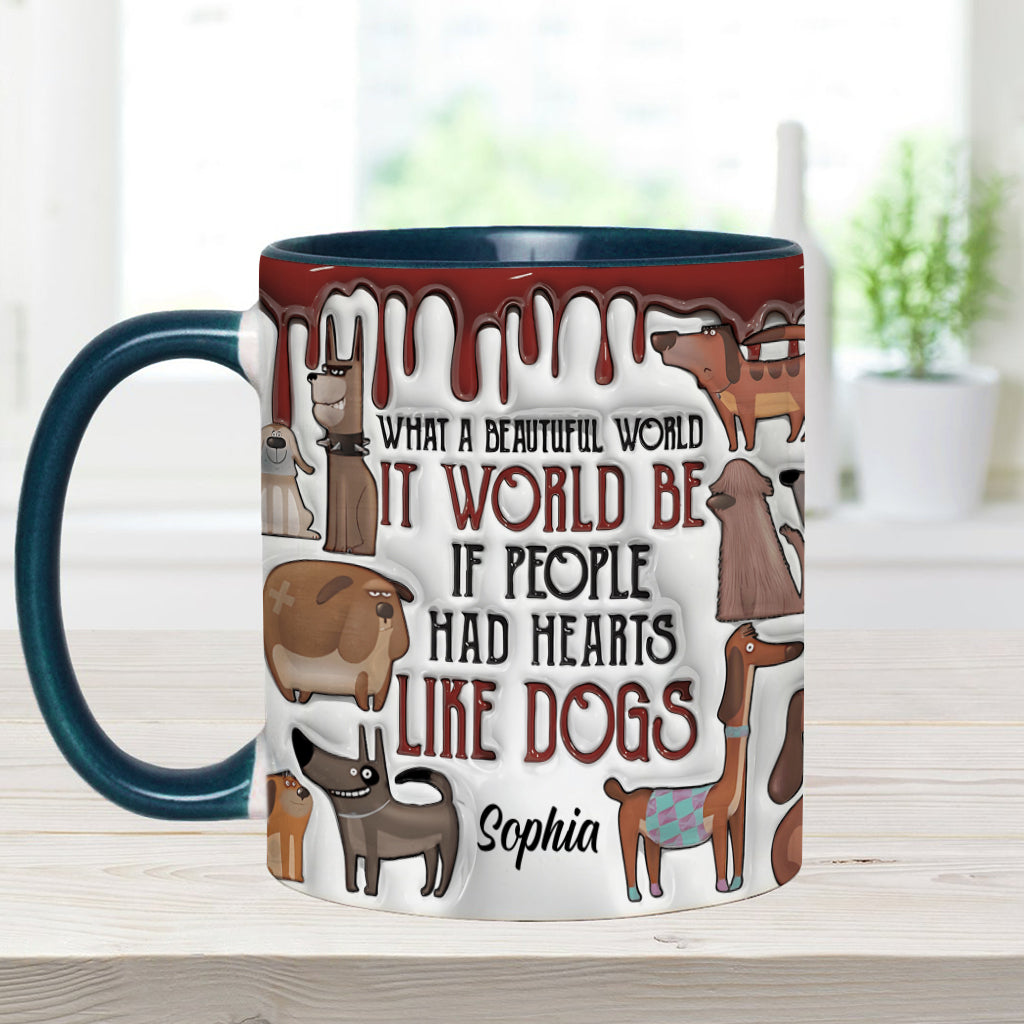 Diese Hunde - Personalisierte Tasse mit Hundemotiv