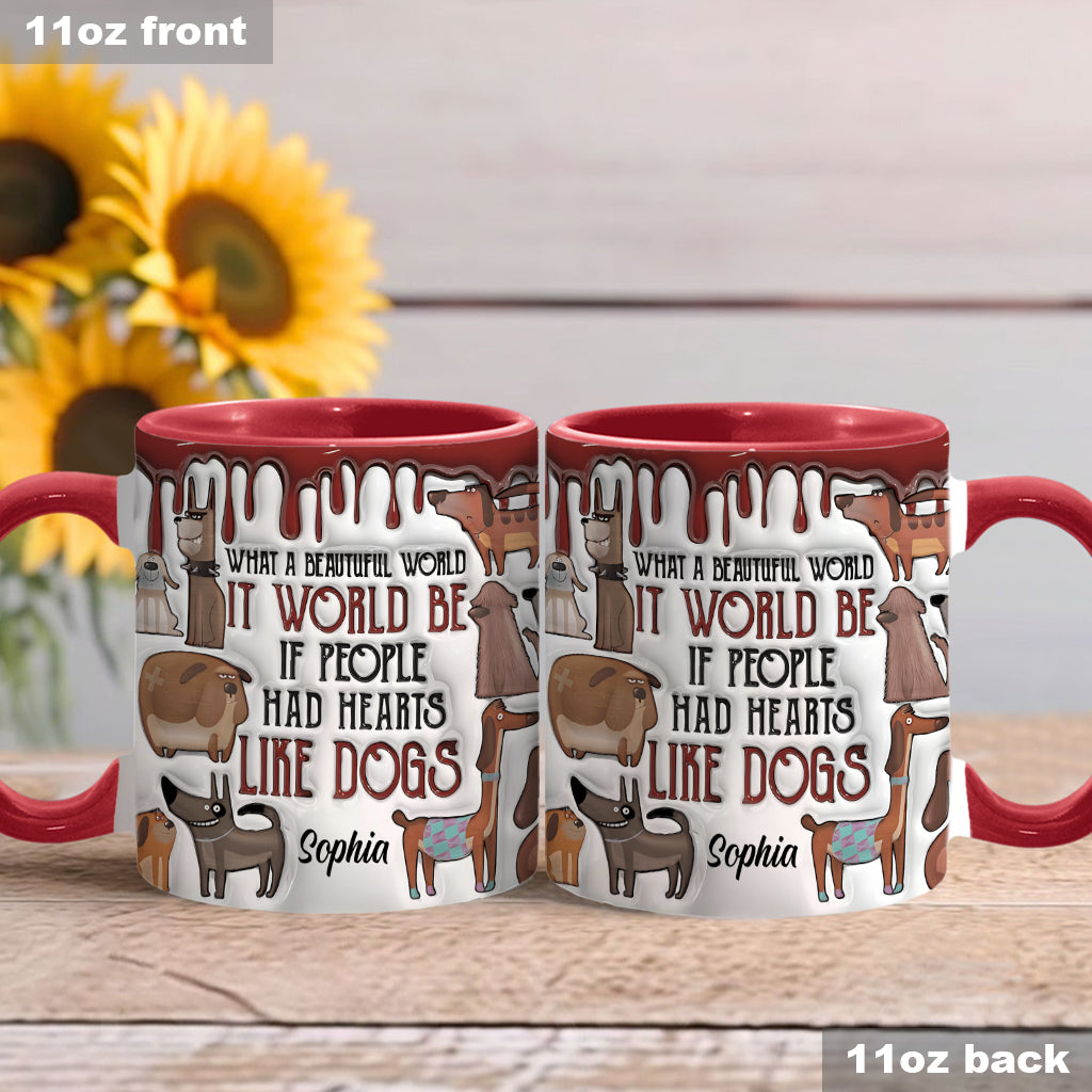 Diese Hunde - Personalisierte Tasse mit Hundemotiv