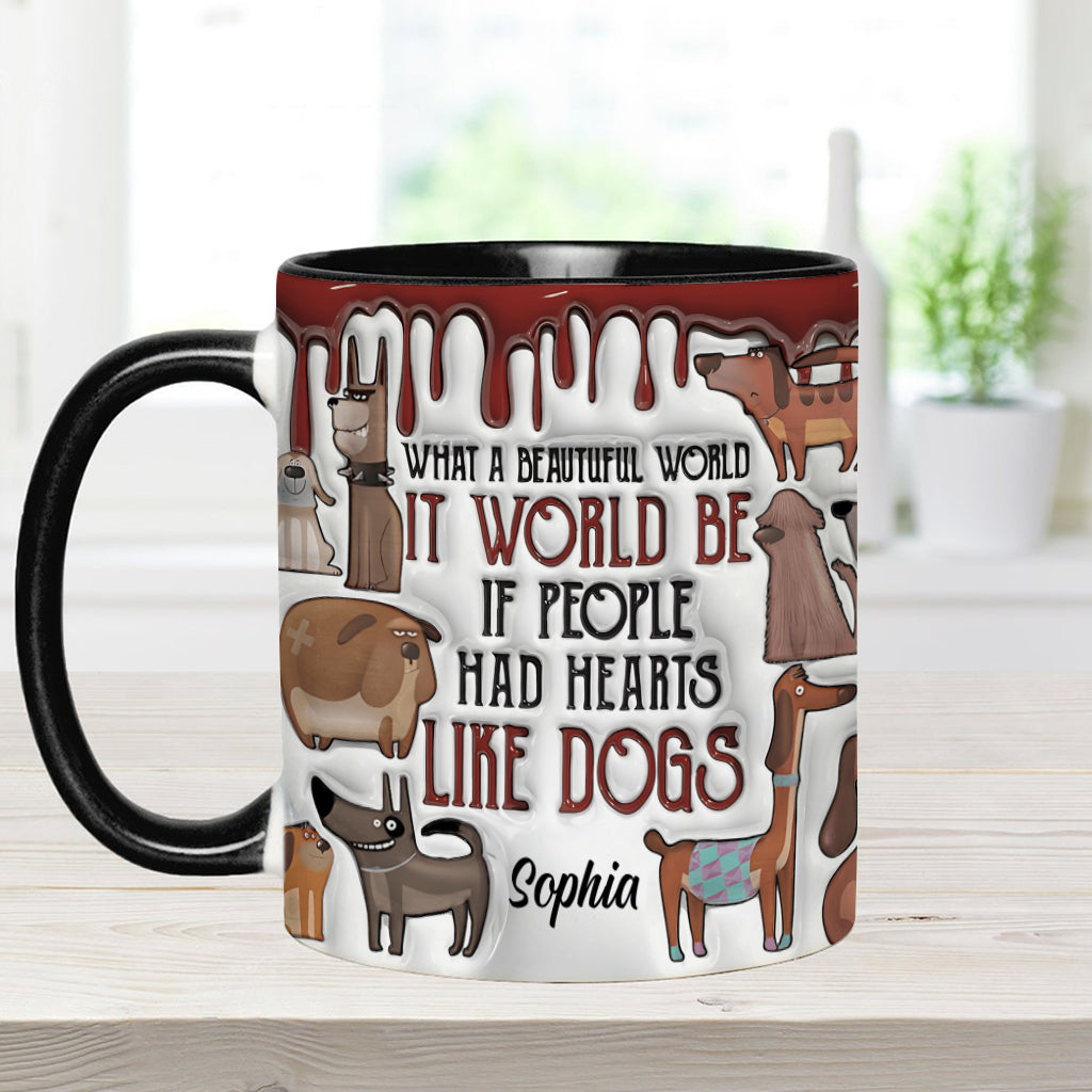 Diese Hunde - Personalisierte Tasse mit Hundemotiv