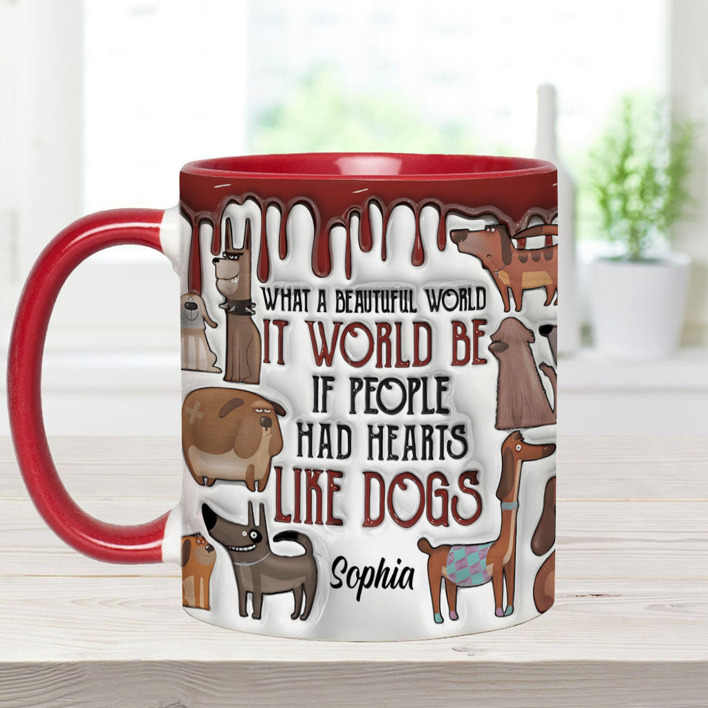 Diese Hunde - Personalisierte Tasse mit Hundemotiv