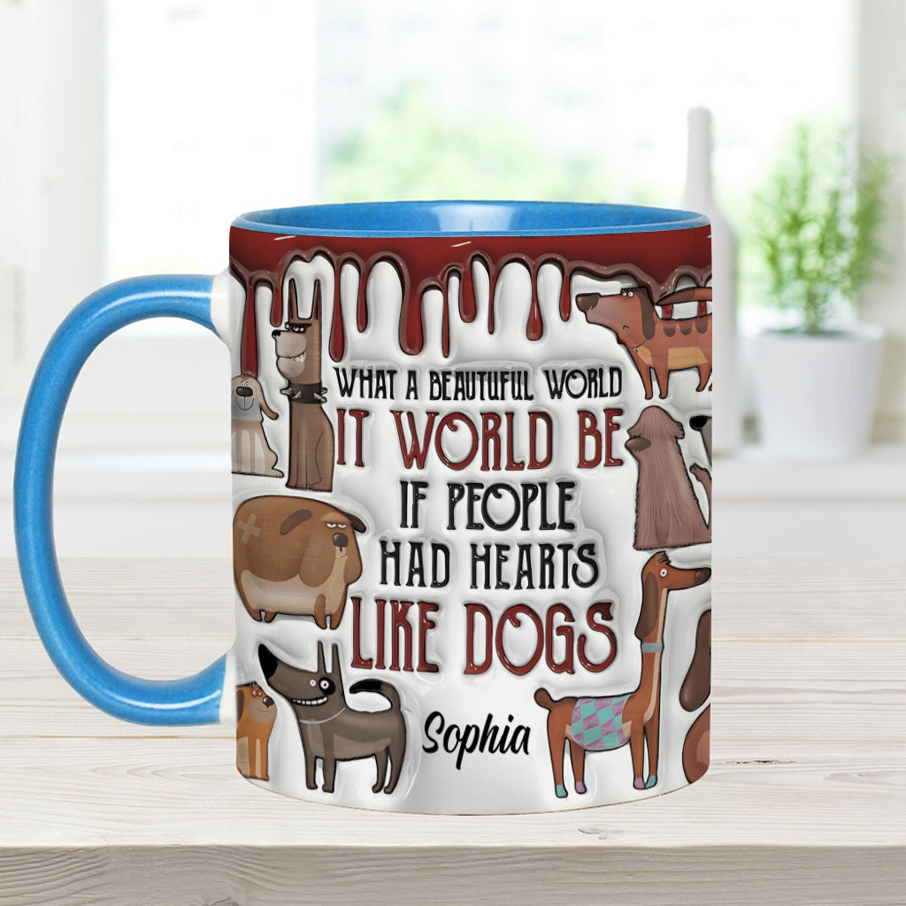 Diese Hunde - Personalisierte Tasse mit Hundemotiv