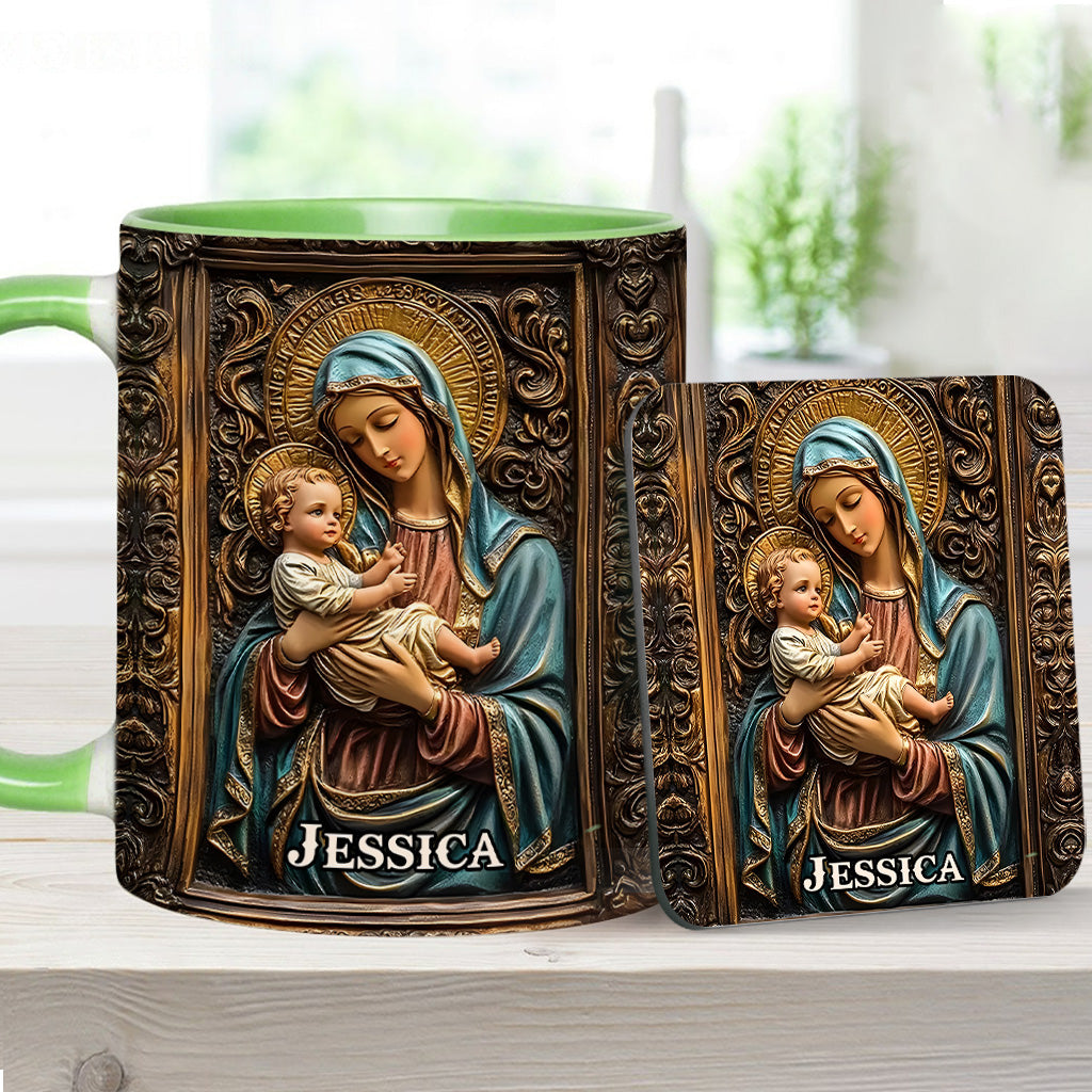 Personalisierte Tasse mit christlichem Akzent