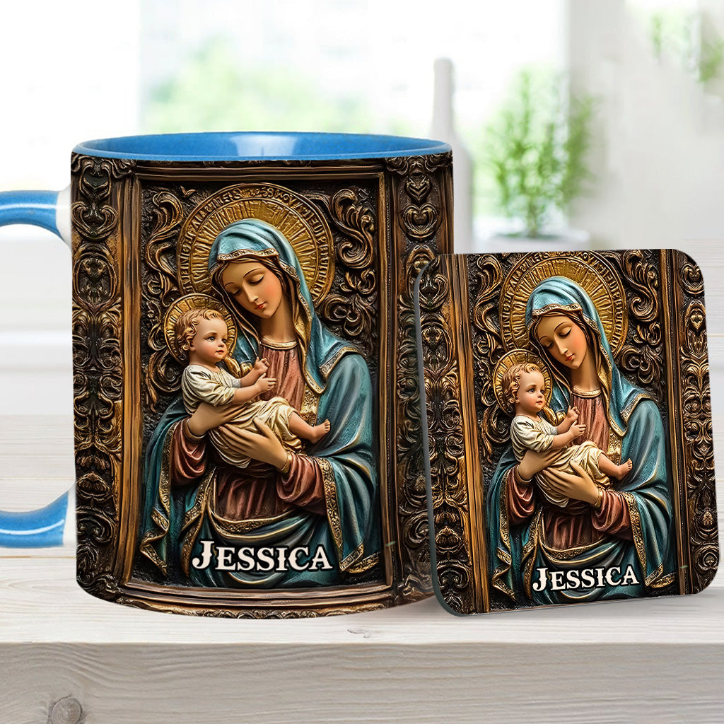 Personalisierte Tasse mit christlichem Akzent
