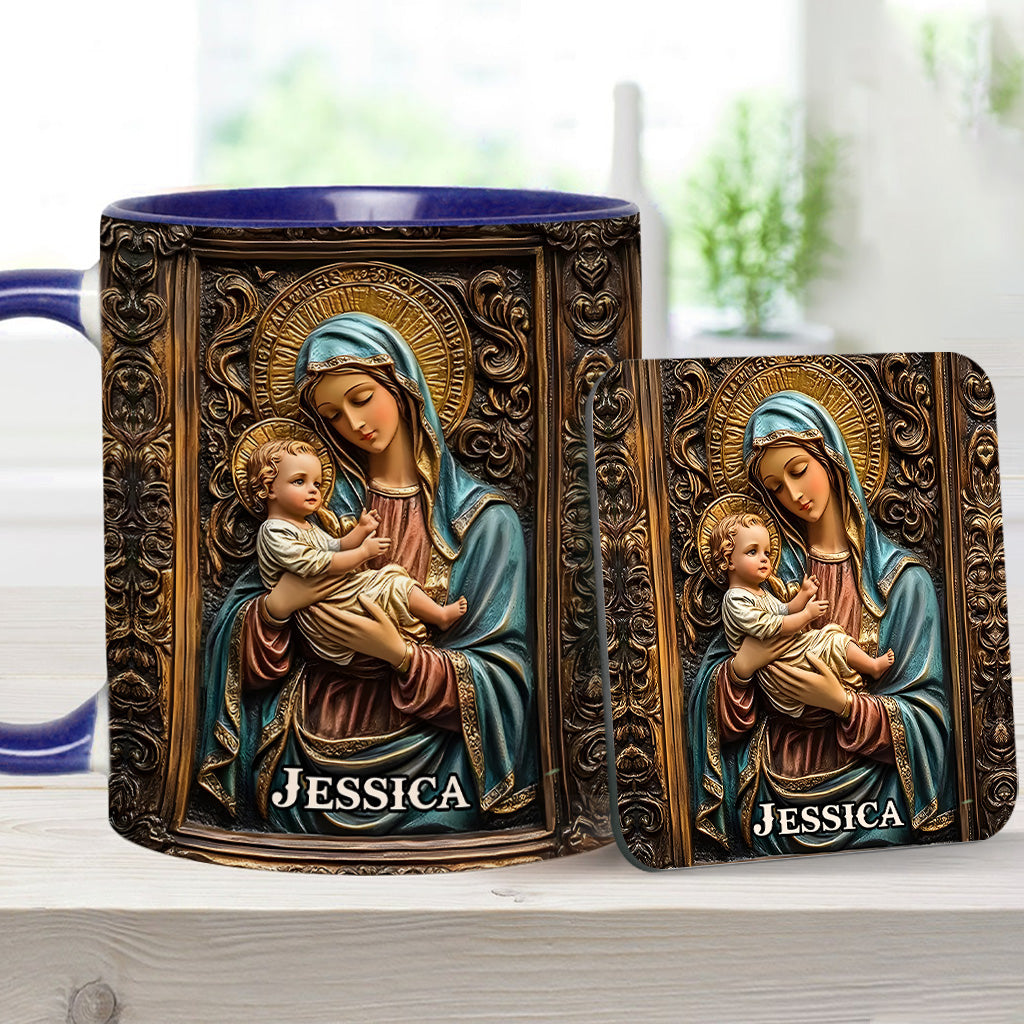 Personalisierte Tasse mit christlichem Akzent