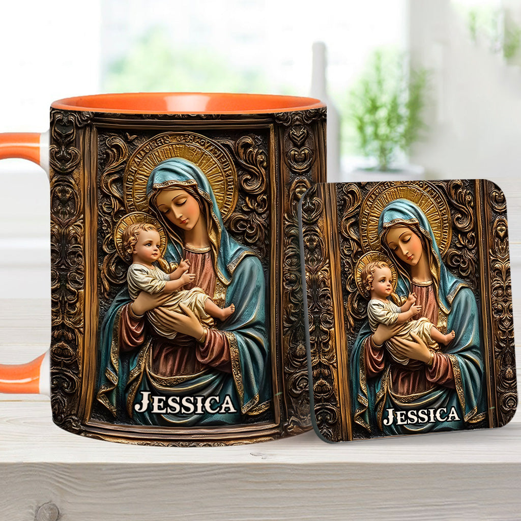 Personalisierte Tasse mit christlichem Akzent