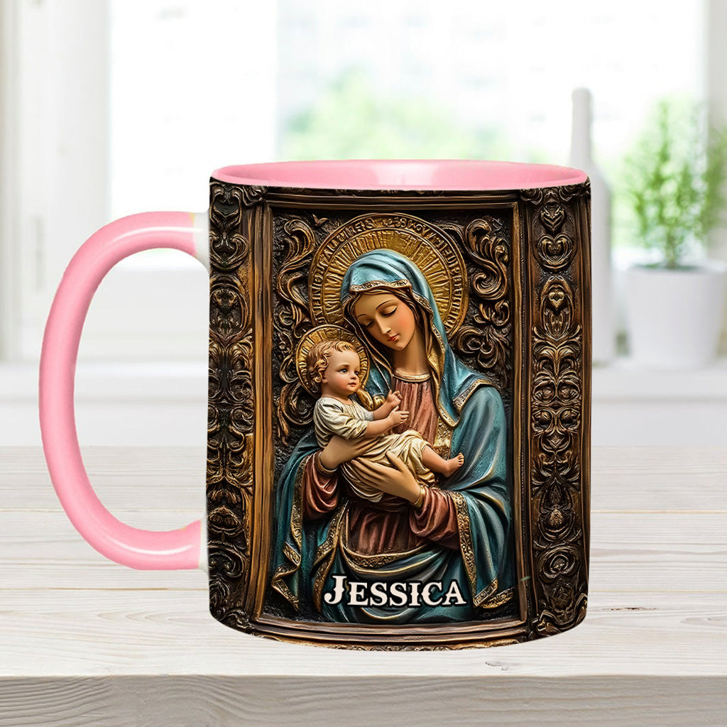 Personalisierte Tasse mit christlichem Akzent