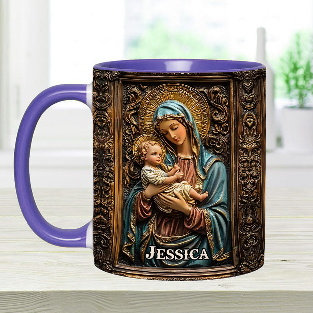 Personalisierte Tasse mit christlichem Akzent