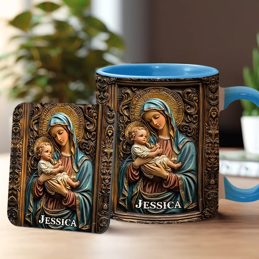 Personalisierte Tasse mit christlichem Akzent