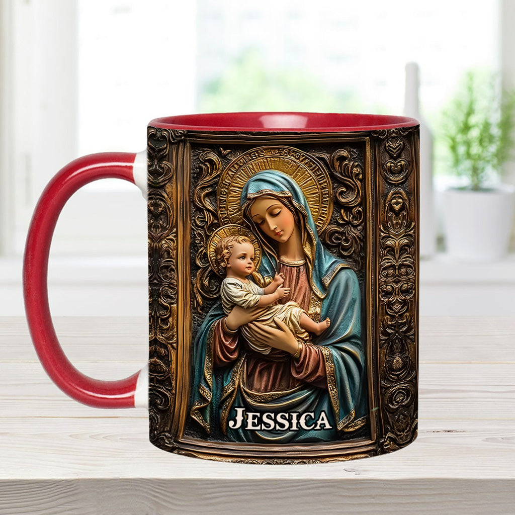 Personalisierte Tasse mit christlichem Akzent