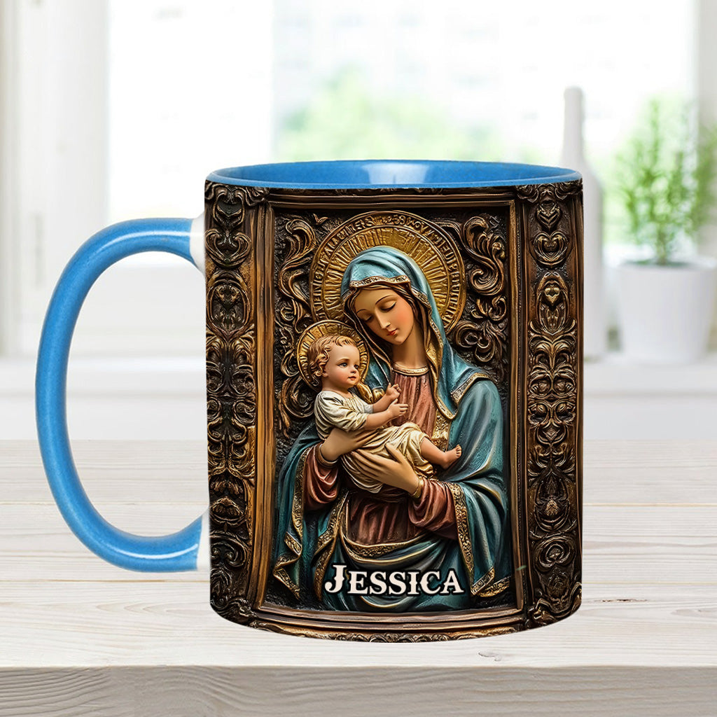 Personalisierte Tasse mit christlichem Akzent