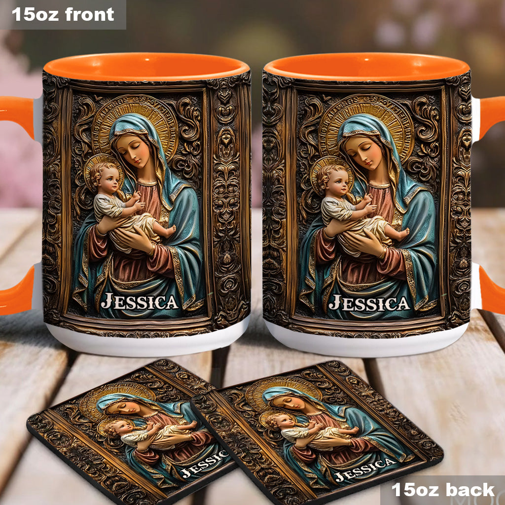 Personalisierte Tasse mit christlichem Akzent