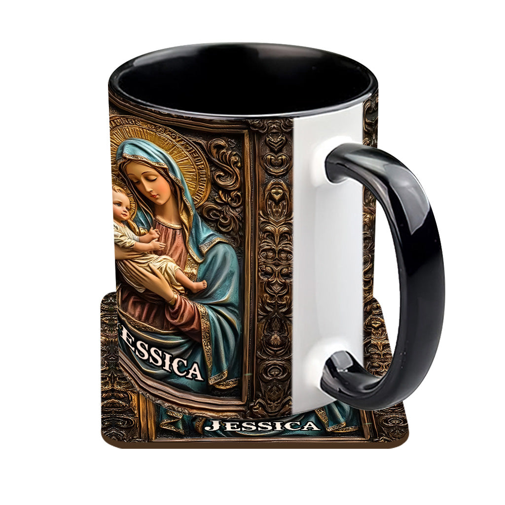 Personalisierte Tasse mit christlichem Akzent