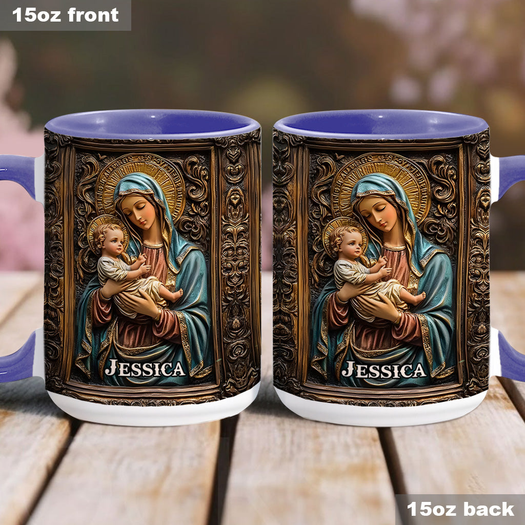 Personalisierte Tasse mit christlichem Akzent