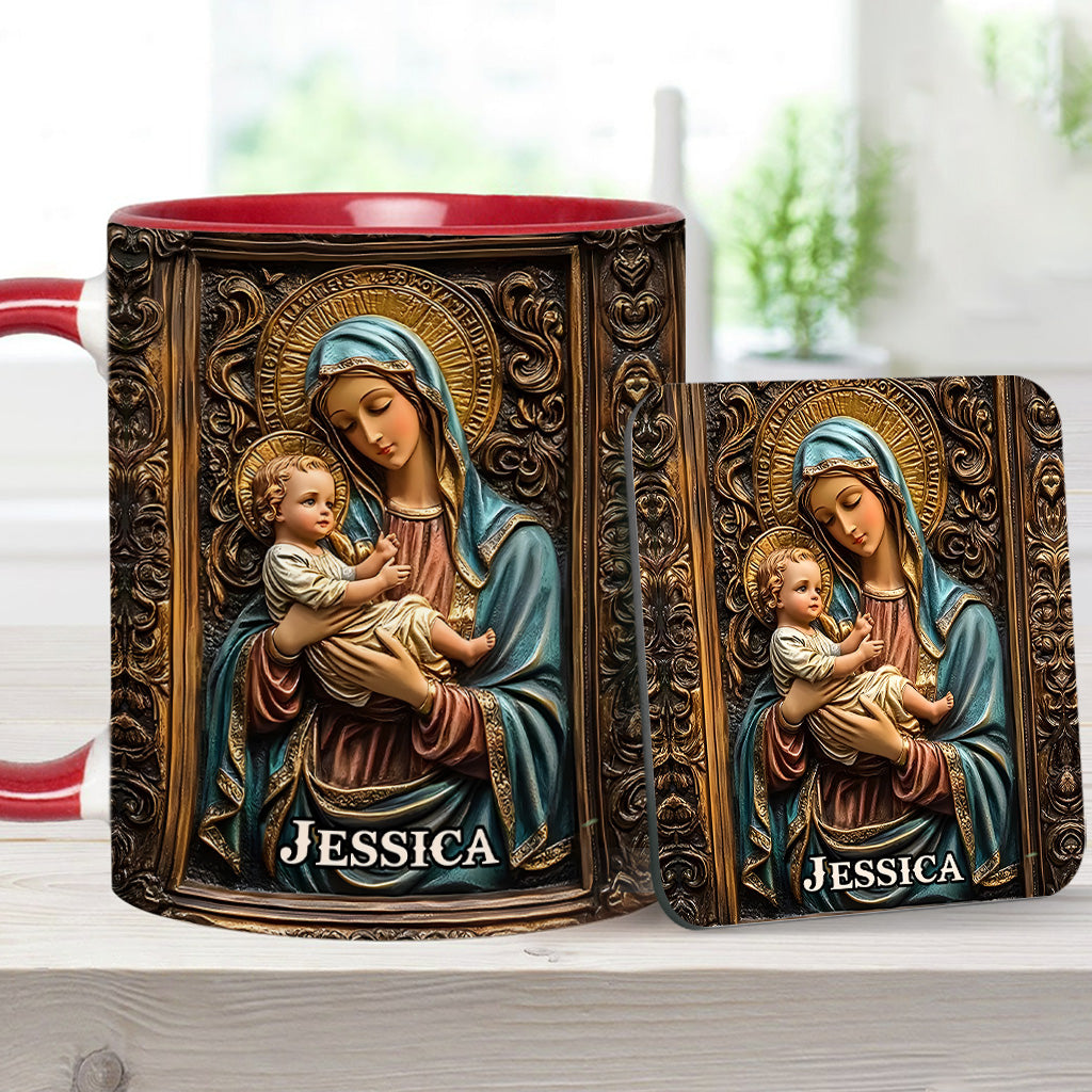 Personalisierte Tasse mit christlichem Akzent