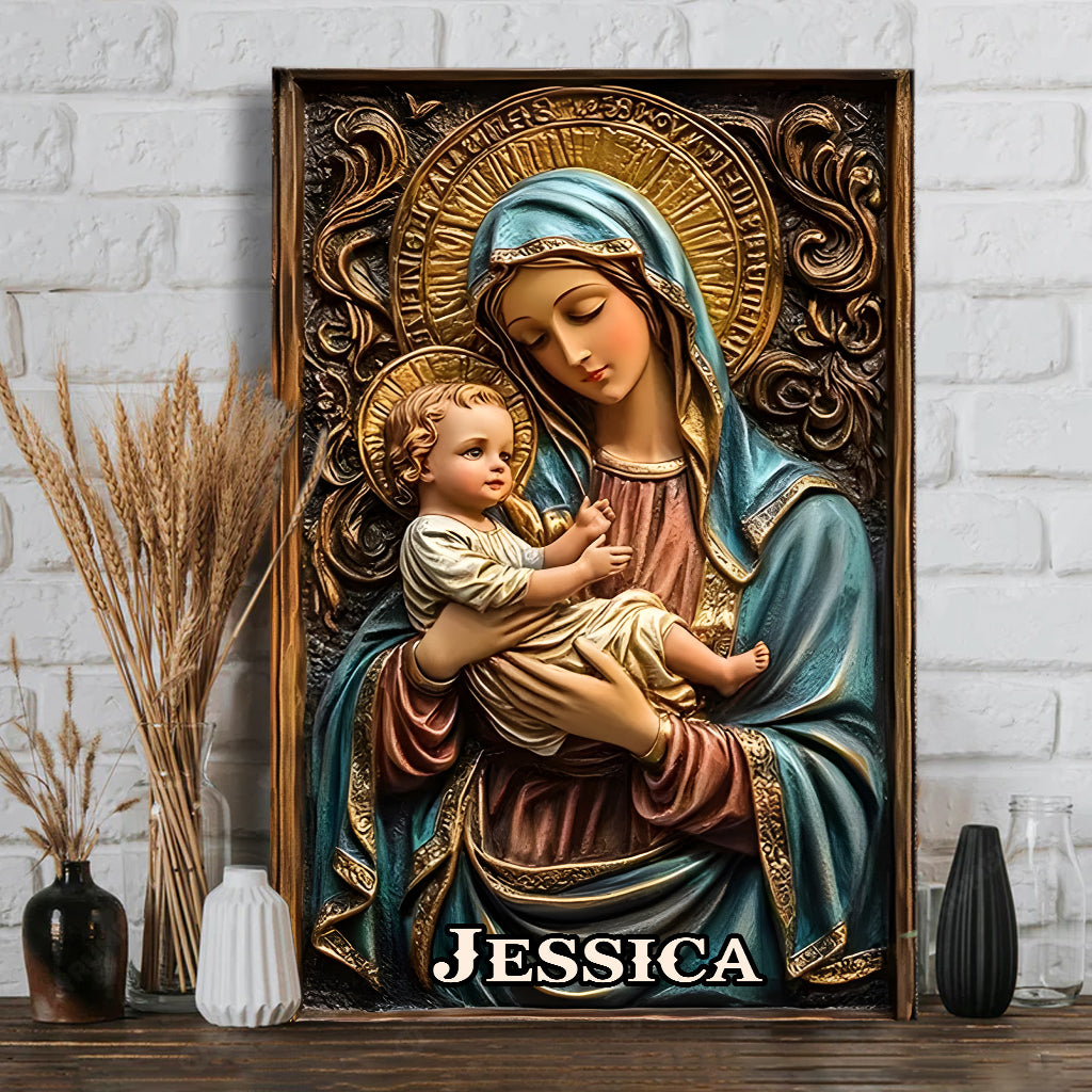 Gläubiger – Personalisierte christliche Leinwand und Poster