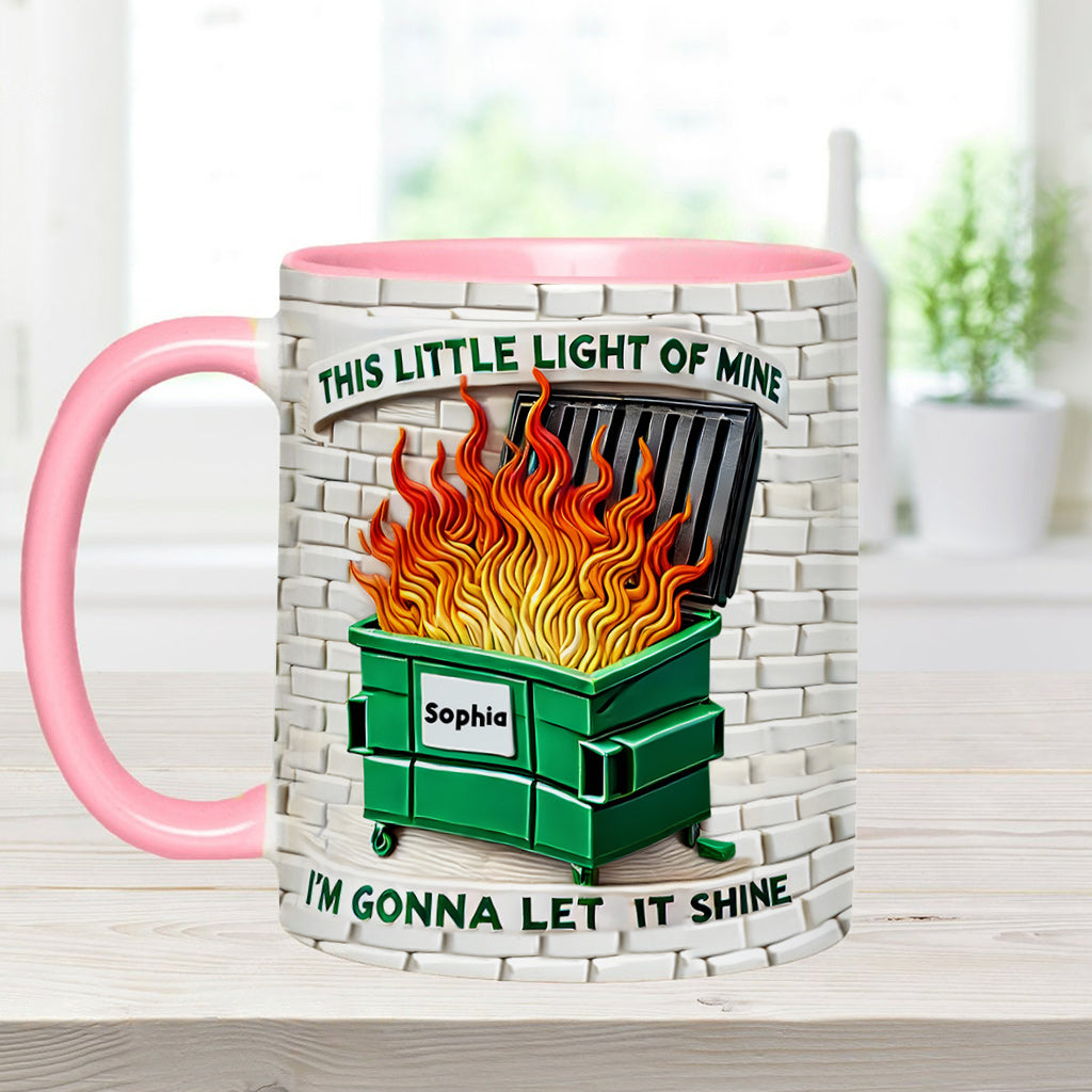 This Little Light Of Mine - Personalized Colleague Accent Mug