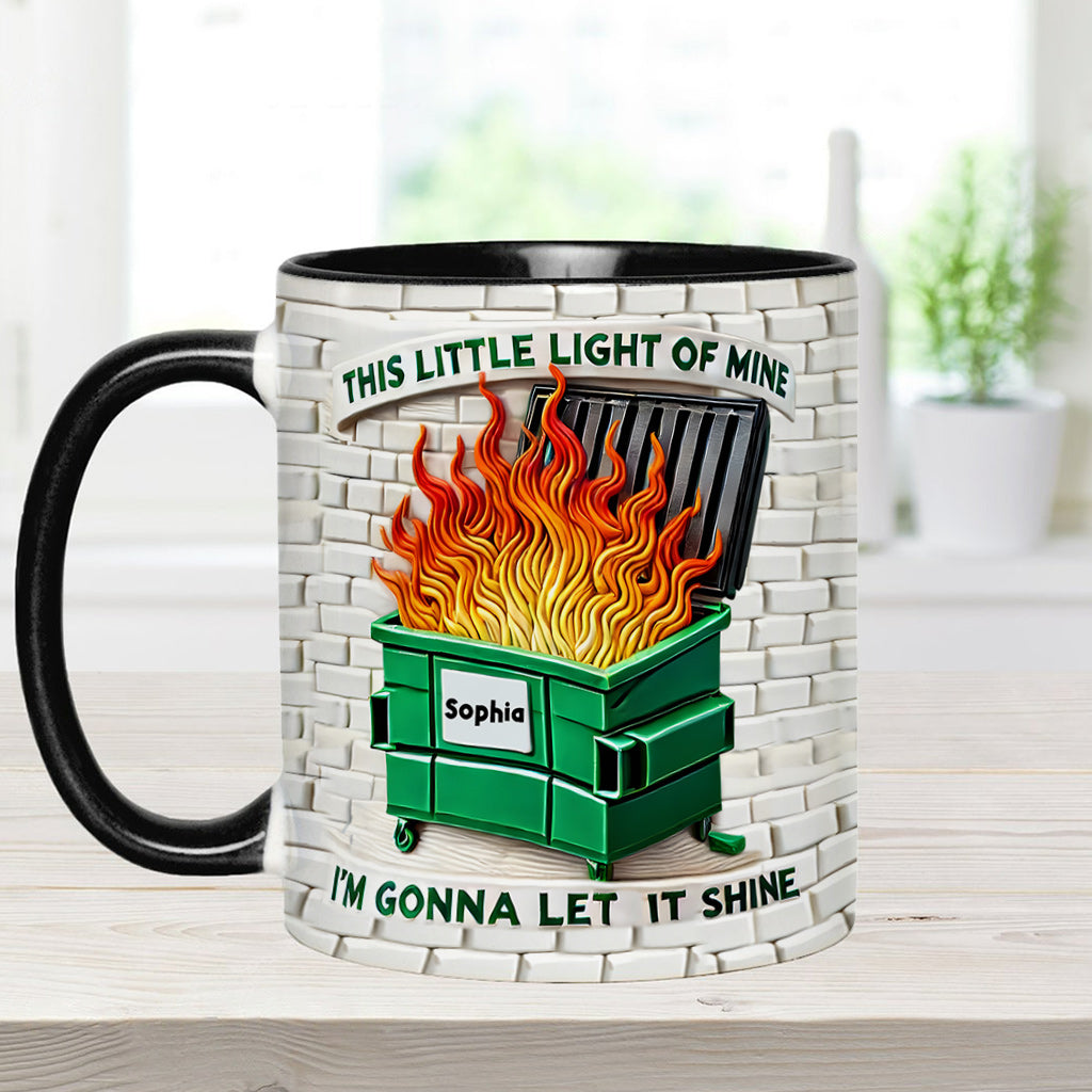 This Little Light Of Mine - Personalized Colleague Accent Mug
