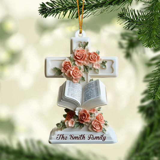 Holy Family - Personalized Christian Ornament