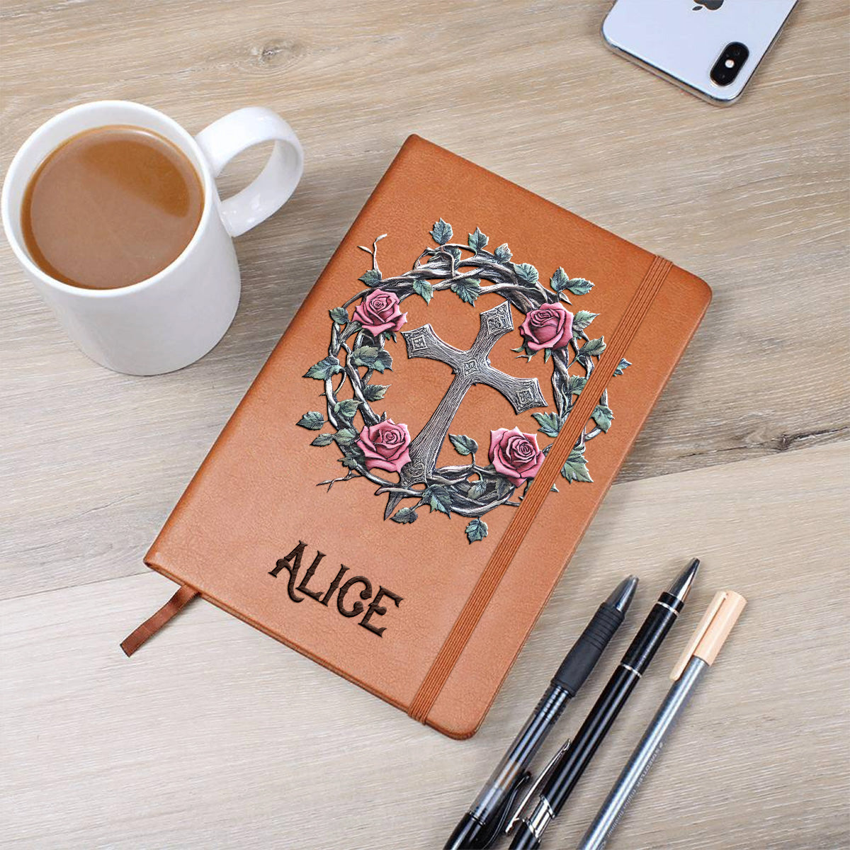 Believer - Personalized Christian Leather Journal