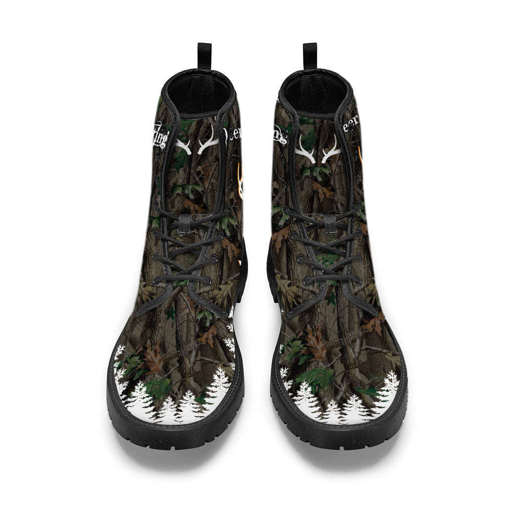 Deer Hunting - Hunting Leather Boots