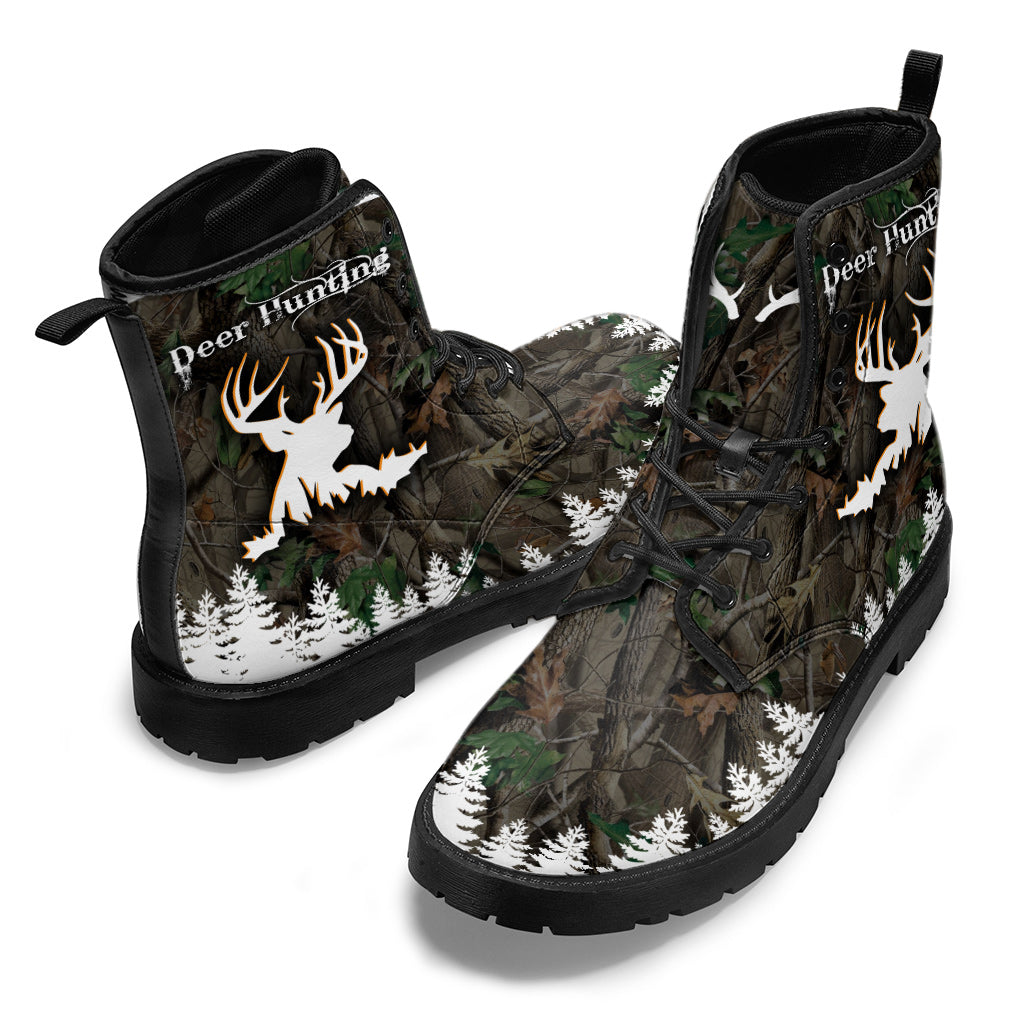 Deer Hunting - Hunting Leather Boots